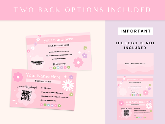 Business Card Template - Kindness Era