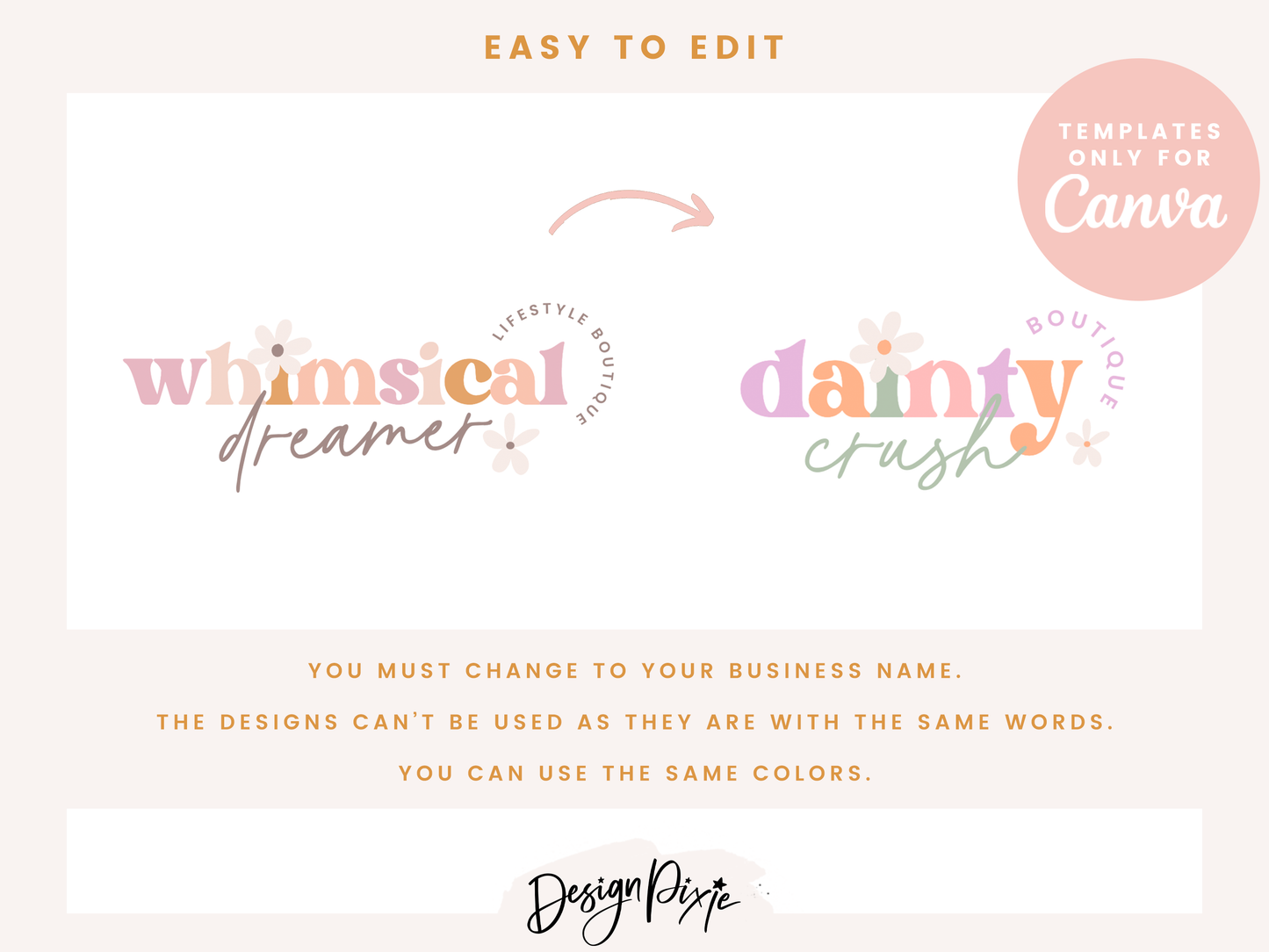 Whimsical Dreamer Logo Template