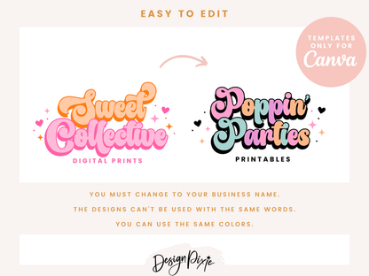 Sweet Collective Logo Design Template